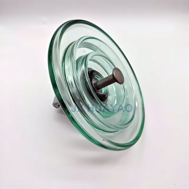 What are the benefits of using toughened glass suspension insulators?