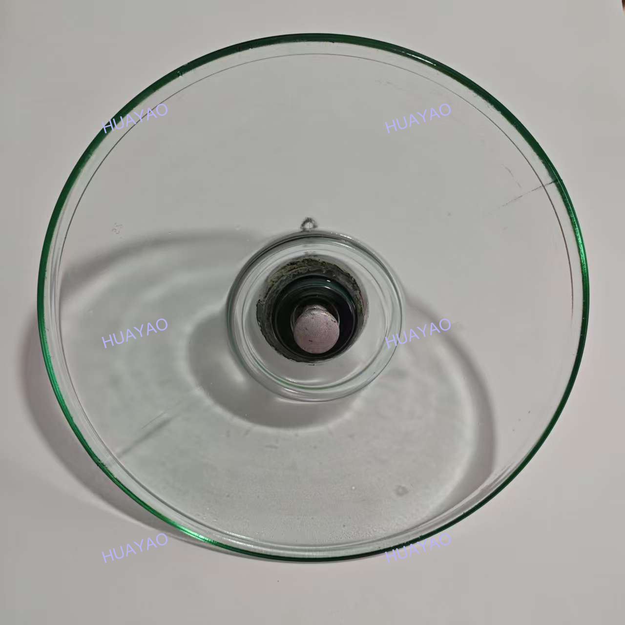 160kN open air profile disc suspension glass insulator U160BP/146M
