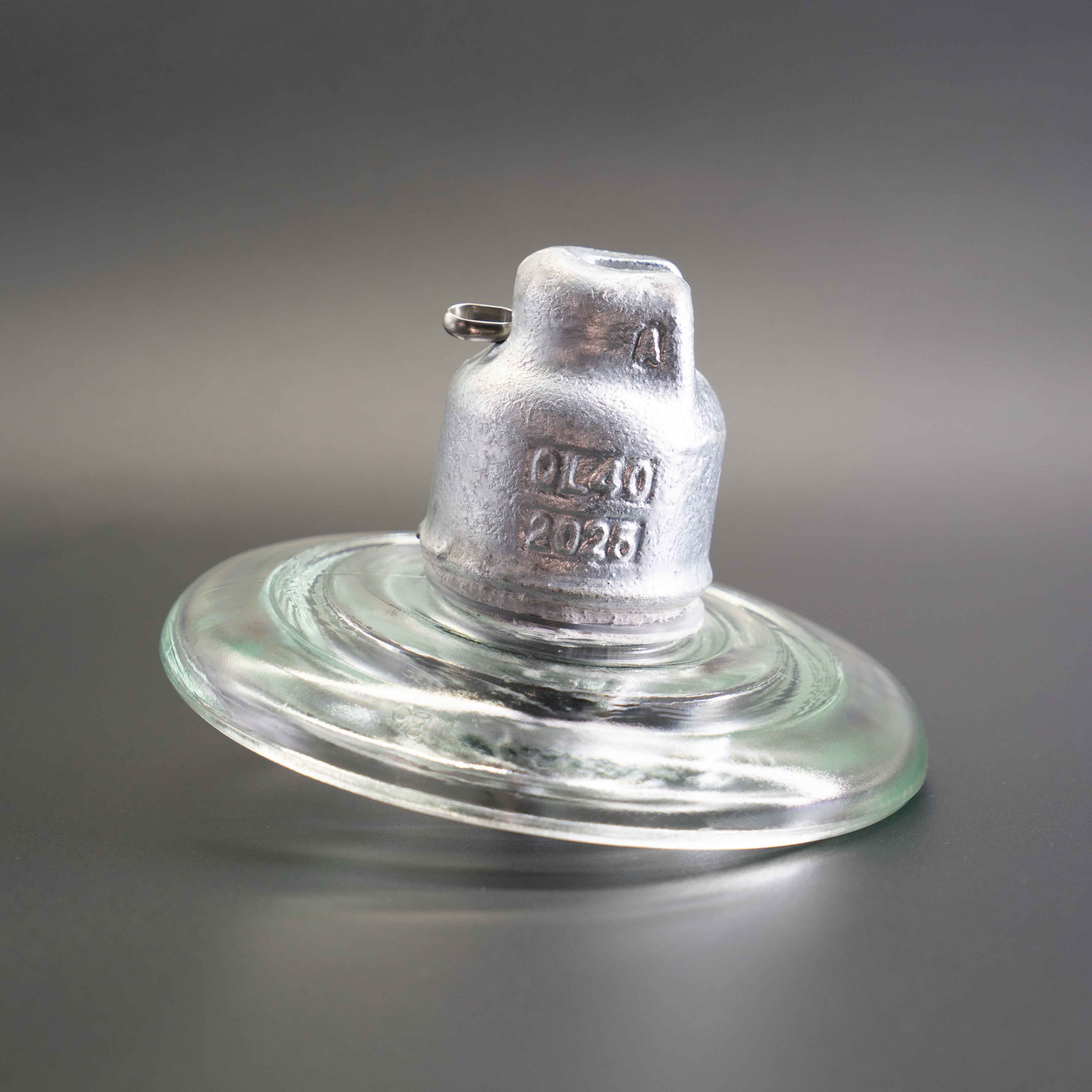 CTV 175 high voltage suspension 40 kN glass electric insulator U40B glass insulators