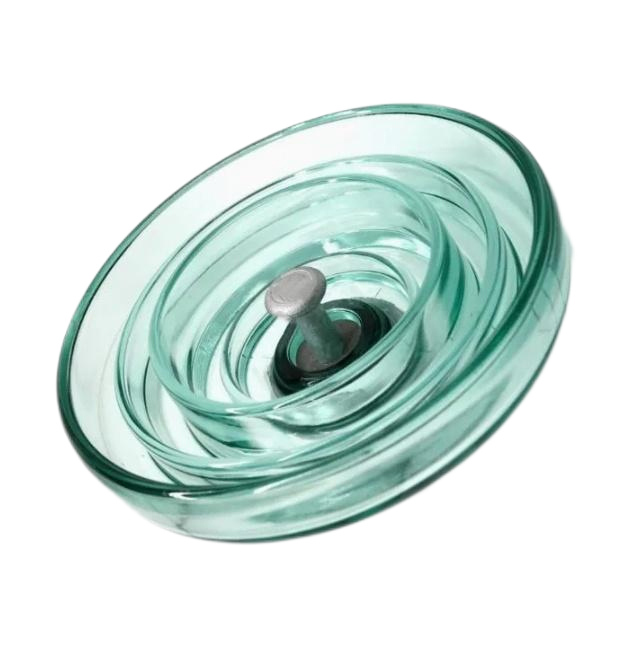 66kv and 220kV 100kN Anti-fog disc suspension glass insulator U100BLP